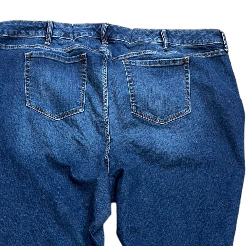 Women's Torrid Boyfriend Cut Cropped Denim Jeans Size 28S - Picture 4 of 7